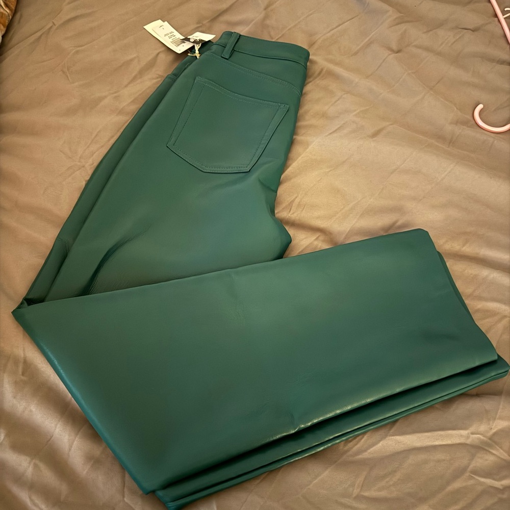 Aritzis Melina Leather Ankle Pant